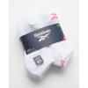 imageReebok Womens Athletic Socks  Performance Cushioned Low Cut Socks 6 PackPure White