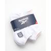 imageReebok Womens Athletic Socks  Performance Cushioned Low Cut Socks 6 PackWhite Logo