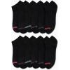 imageReebok Womens Athletic Socks  Performance Low Cut Socks 12 PackAll Black