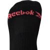 imageReebok Womens Athletic Socks  Performance Low Cut Socks 6 PackAll Black
