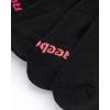 imageReebok Womens Comfort Cushioned Athletic Quarter Cut Socks 6 PackBlack Logo