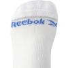 imageReebok Womens Comfort Cushioned Athletic Quarter Cut Socks 6 PackWhiteGrey