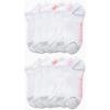 imageReebok Womens Low Cut Socks  12 Pack Performance Cushioned Comfort No Show Socks  Athletic Socks for Women 410Bright WhitePink