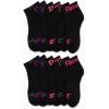 imageReebok Womens Quarter Socks  12 Pack Performance Arch Support Ankle Socks  Cushioned Athletic Socks for Women Size 410All Black