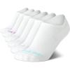 imageReebok Womens Athletic Socks  6 Pack No Show Liner SocksWhite