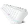 imageReebok Womens Socks  Lightweight NoShow Liners 12 packWhite