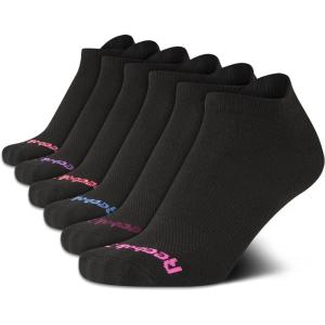 imageReebok Womens Athletic Socks  Performance Low Cut Socks 6 PackMidnight Black