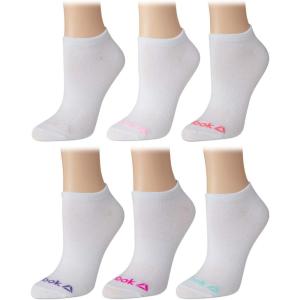 imageReebok Womens Athletic Socks  Performance Low Cut Socks 6 PackWhite 2