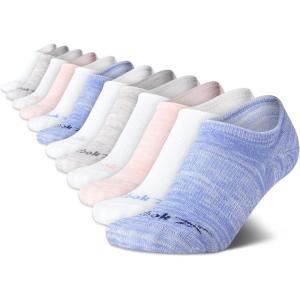imageReebok Womens Socks  Lightweight NoShow Liners 12 packAssorted