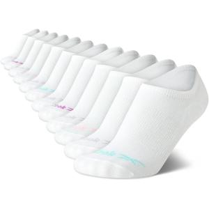 imageReebok Womens Socks  Lightweight NoShow Liners 12 packWhite