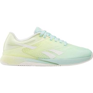 imageReebok Womens Nano X5 SneakerGlitch AquaYellow HazeChalk