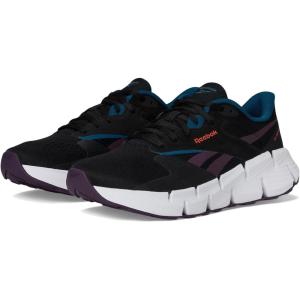 imageReebok Womens Zig Dynamica 5 SneakerBlackWhiteDigital Coral