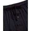 imageReebok Mens Pajama Jogger Pants  Lightweight Sleep and Lounge Pants Size SXLBlack
