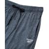 imageReebok Mens Pajama Jogger Pants  Lightweight Sleep and Lounge Pants Size SXLCharcoal Heather Grey