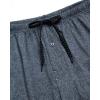 imageReebok Mens Pajama Jogger Pants  Lightweight Sleep and Lounge Pants Size SXLCharcoal Heather Grey