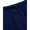 imageReebok Mens Pajama Jogger Pants  Lightweight Sleep and Lounge Pants Size SXLMaritime Blue