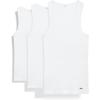 imageReebok Mens 3 Pack Soft Cotton A Shirt Tank Top Undershirts  Big and Tall 2XL4XLWhite