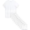 imageReebok Mens Undershirts  10 Pack Soft Breathable Crew Neck Mens TShirts  Lightweight White Cotton Shirts for Men SXLWhite