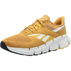 imageReebok UnisexAdult Zig Dynamica 5 SneakerRetro GoldClassic YellowChalk