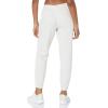 imageReebok Womens Fleece JoggersClassic White MelangePink Logo