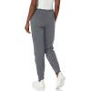 imageReebok Womens Fleece JoggersDark GreyWhite Logo