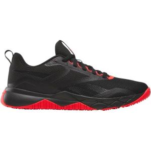 imageReebok Mens Nfx Trainer SneakerBlackEnergy RedFootwear White