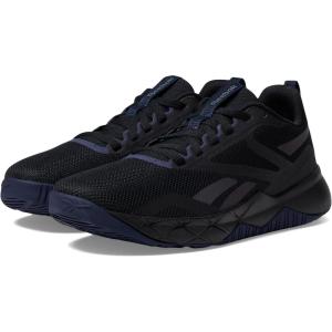 imageReebok Mens Nfx Trainer SneakerBlackVector NavyFootwear White