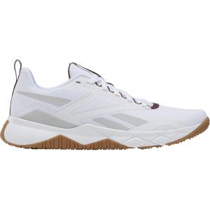 imageReebok Mens Nfx Trainer SneakerWhiteSteely FogMaroon