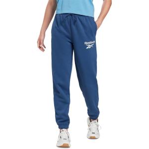 imageReebok Womens Fleece JoggersBatik Blue