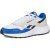 imageReebok UnisexAdult Classic Leather 2400 SneakerWhiteBoundless BlueBlack