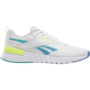 imageReebok Mens Nano Gym SneakerWhite Unleashedgrn Kineticblue
