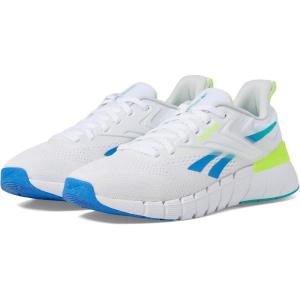 imageReebok Mens Nano Gym SneakerWhiteUnleashed GreenKinetic Blue