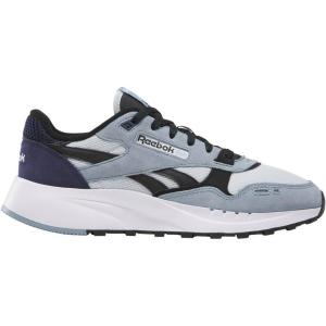 imageReebok UnisexAdult Classic Leather 2400 SneakerMoonBlackVector Navy