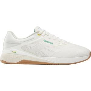 imageReebok UnisexAdult Nano X5 SneakerChalkAlabasterUpgrade Green