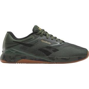 imageReebok UnisexAdult Nano X5 SneakerGrit GreenBlackKhaki Brown