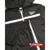 imageReebok Baby Toddler Boys Sweatsuit Set  2 Piece Full Zip Up Fleece Hoodie Jogger Pants Set Playwear Lounge Wear 12M7Black