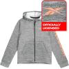 imageReebok Baby Toddler Boys Sweatsuit Set  2 Piece Full Zip Up Fleece Hoodie Jogger Pants Set Playwear Lounge Wear 12M7Pepper