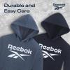 imageReebok Boys Fashion Hoodie Sweatshirts 2 Pack Fleece Hoodies for Boys Size 820Dark Grey  Black