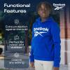 imageReebok Boys Fashion Hoodie Sweatshirts 2 Pack Fleece Hoodies for Boys Size 820Lt Grey Heather  Blue