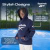imageReebok Boys Fashion Hoodie Sweatshirts 2 Pack Fleece Hoodies for Boys Size 820Navy  Beige