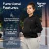 imageReebok Girls Sweatshirt Hoodies 2 Pack Sweatshirts Fashion Hoodie Crewneck Sweaters for Girls Sizes 716Black  Dk Grey Heather