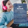 imageReebok Girls Sweatshirt Hoodies 2 Pack Sweatshirts Fashion Hoodie Crewneck Sweaters for Girls Sizes 716Lt Grey Heather  Glass Blue