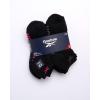 imageReebok Womens Low Cut Socks  6 Pack Performance Cushion Comfort No Show Socks  Breathable Athletic Socks for Women 410Black Logo