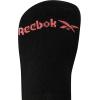 imageReebok Womens Low Cut Socks  6 Pack Performance Cushion Comfort No Show Socks  Breathable Athletic Socks for Women 410Black Logo