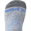 imageReebok Womens Low Cut Socks  6 Pack Soft Cushioned Athletic No Show Socks  Breathable Sports Socks for Women Size 410BlackWhiteGrey