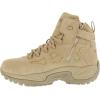 imageReebok Work Mens RB8695 Rapid Response RB Soft Toe 6quot Tactical Stealth Boot with Side Zipper Desert Tan MilitaryDesertsuede