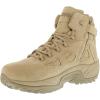 imageReebok Work Mens RB8695 Rapid Response RB Soft Toe 6quot Tactical Stealth Boot with Side Zipper Desert Tan MilitaryDesertsuede