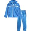 imageReebok Baby Toddler Boys Sweatsuit Set  2 Piece Full Zip Up Fleece Hoodie Jogger Pants Set Playwear Lounge Wear 12M7Bright Cobalt