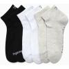 imageReebok Womens Socks  6 Pack Quarter Cut Moisture Wicking Stretch Performance Cushioned Socks for Women Sizes 410BlackTanWhite