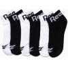 imageReebok Womens Socks  6 Pack Quarter Cut Moisture Wicking Stretch Performance Cushioned Socks for Women Sizes 410BlackWhite